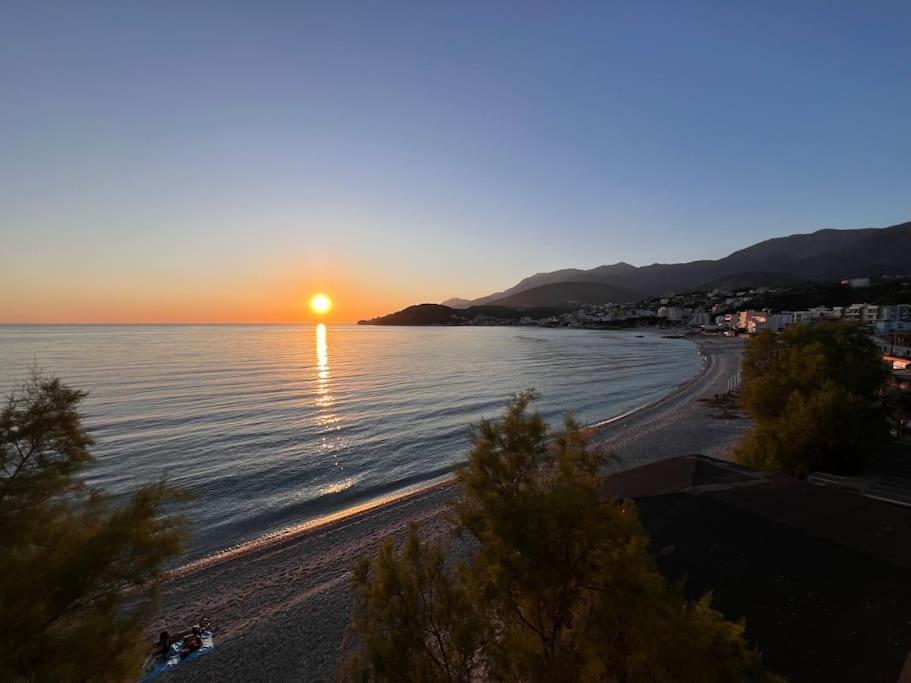 Potam'sea Bliss 34- Front, Sun Beds & Parking Himare